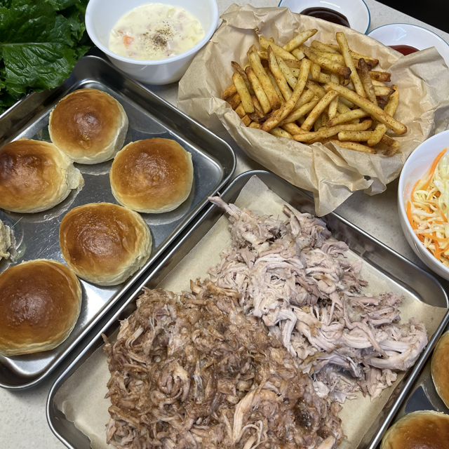 Pulled Pork Platter